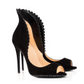 New Design Pumps Shoes Genuine Leather Pump High Heels Ladies Pumps Shoes Heel for Women